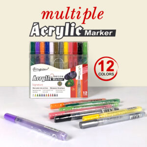 Acrylic Markers Pack of 12