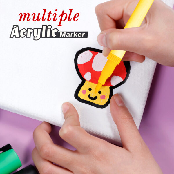 Acrylic Markers Pack of 12