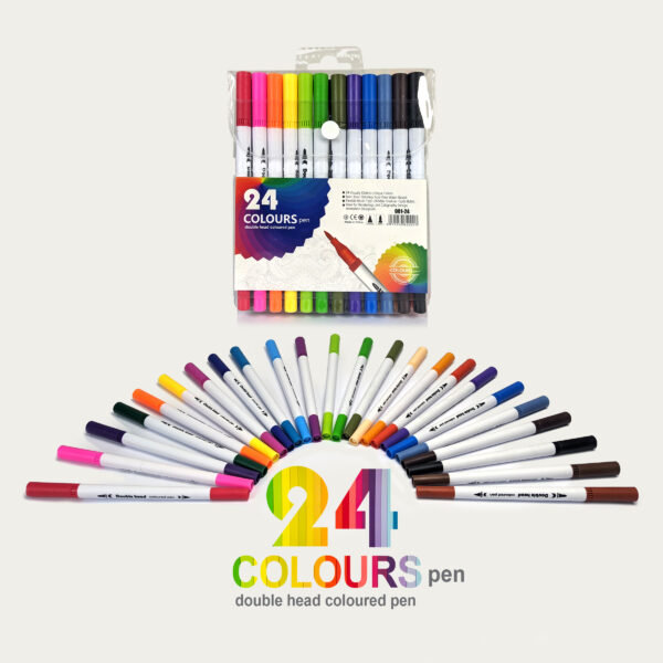 Non-Toxic Double Tip Color Markers