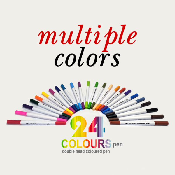 Non-Toxic Double Tip Color Markers