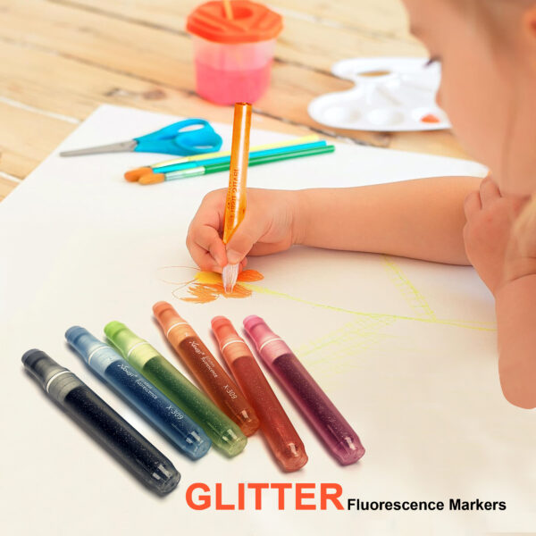 Glitter Markers Pack