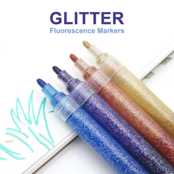 Glitter Markers Pack