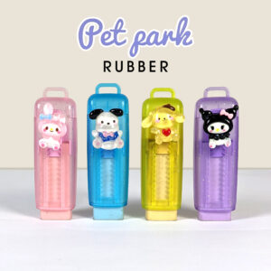 Push-pull Pen style Eraser