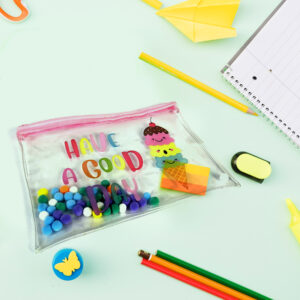 Transparent Zip Lock Pouch Bag for Kids