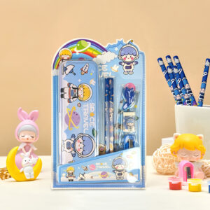 Space Travel Theme Stationery Set of 7 Pcs