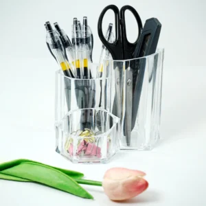 Transparent Storage Box for desk