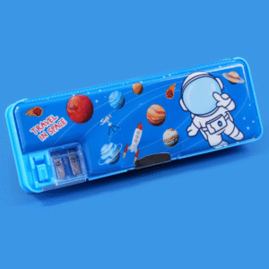 Space Theme Pencil Box for Kids