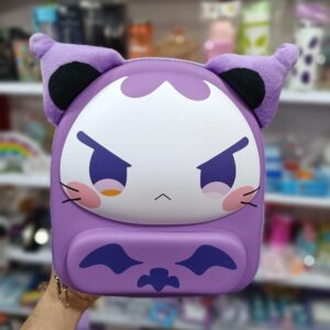 Cute Kuromi Mini Backpack – Purple Kuromi Design