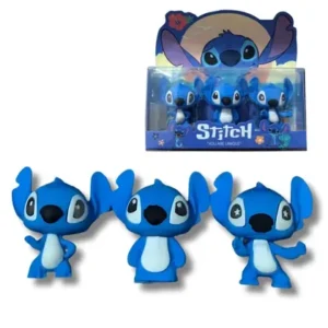 Stitch Mini Figurine Set – Cute Collectible Erase Pack of 3